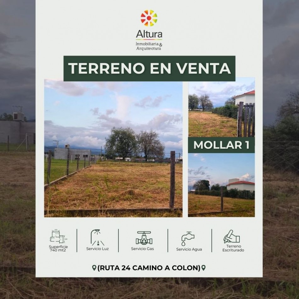 TERRENO EN VENTA MOLLAR I